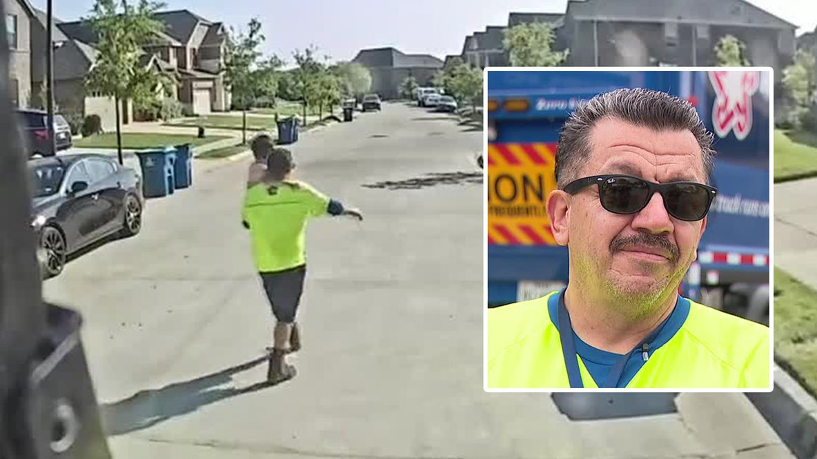 Garbage truck driver reunites lost child in Rowlett with parents
