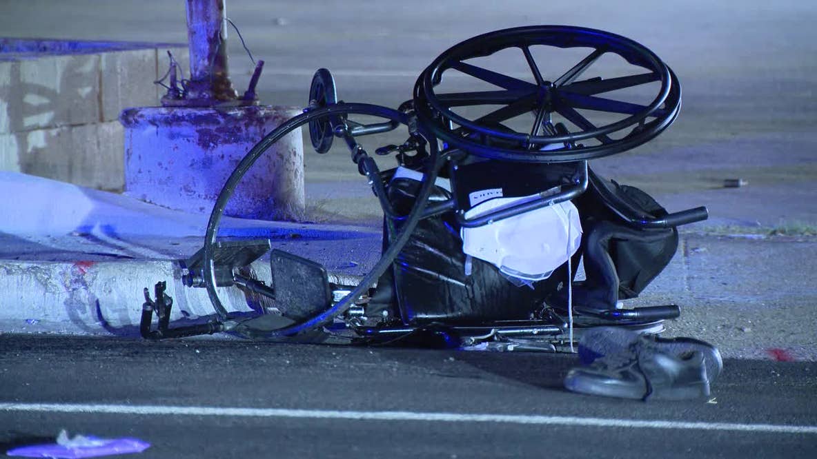 Woman in wheelchair struck and killed crossing Dallas street