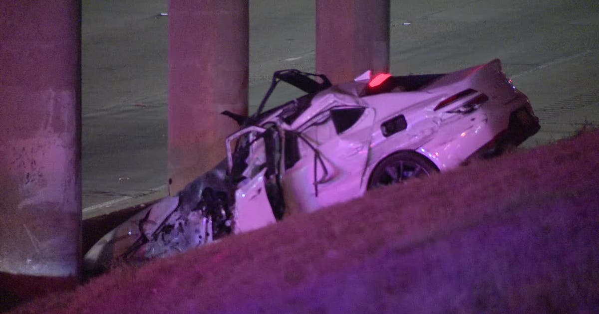 Cover art for I-35E crash kills driver near Camp Wisdom Road
