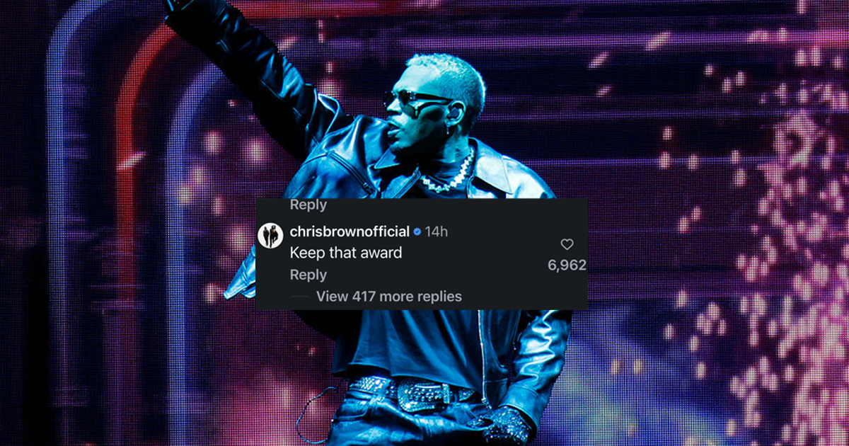 Chris Brown tells Texas lawmaker to 'keep that award' after backlash
