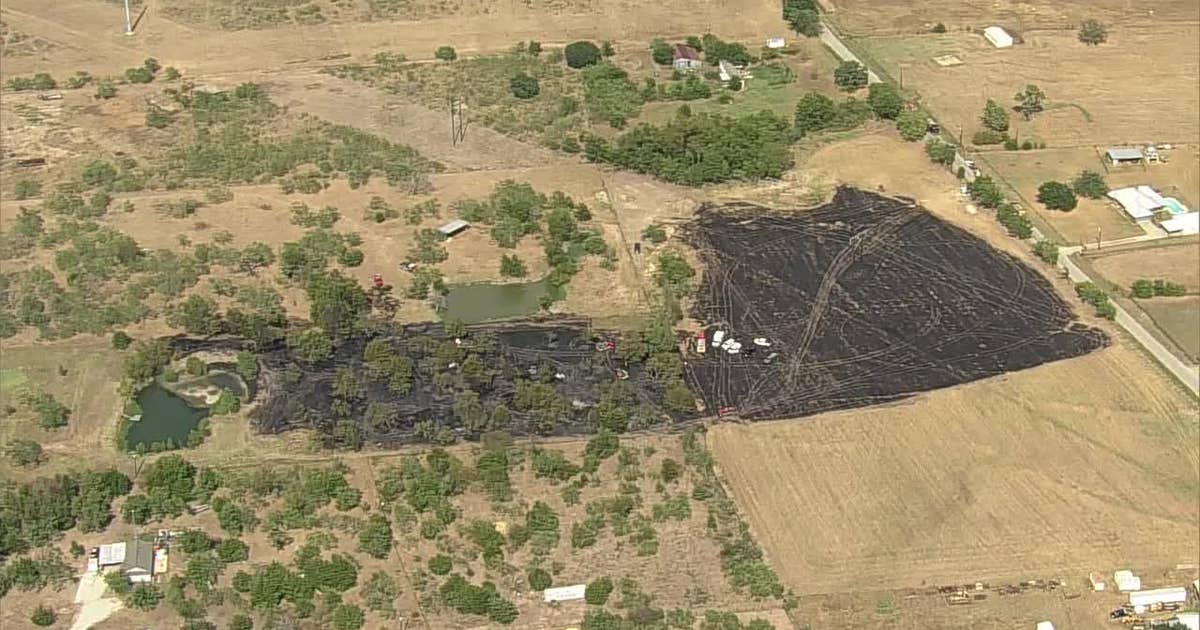 Brush fire in Kaufman County burns 7 acres south of Terrell