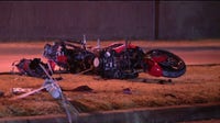 Woman dies following motorcycle crash on Dallas Parkway near Tollway entrance