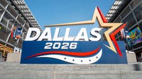 Public transportation for Republican Midterm Convention in Dallas requires bus ride from Grand Prairie