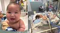 Dallas firefighter's 4-month-old baby returns home after extended health scare
