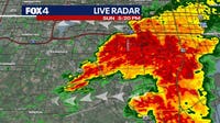 Severe thunderstorms move across North Texas as DFW heat wave breaks