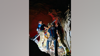 Trapped juvenile rescued from collapsed cave near Lake Alan Henry