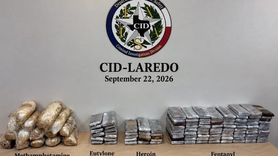 $1.4M worth of illegal drugs seized during vehicle inspection in South Texas: DPS