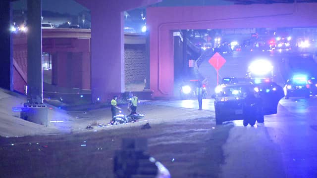 Motorcyclist killed in single-vehicle crash on North Freeway in Fort Worth