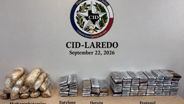 $1.4M worth of illegal drugs seized during vehicle inspection in South Texas: DPS