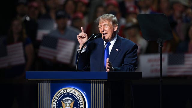 ‘Pretend I’m on the ballot’: Trump opens inaugural Republican midterm convention in Texas