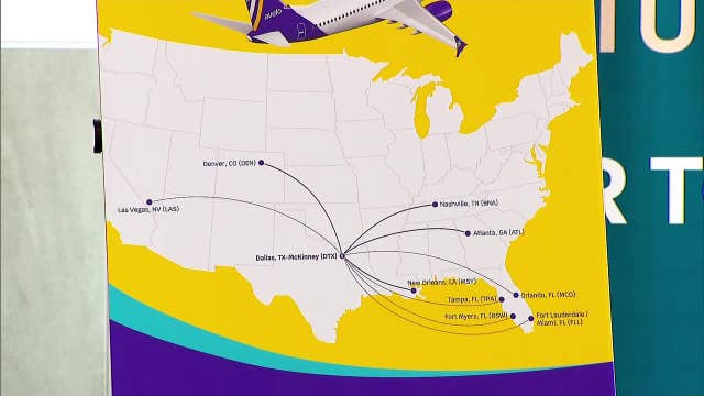 New nonstop flights, aircraft to come to McKinney National Airport