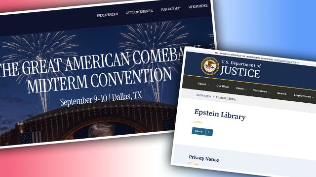 Fake Dallas GOP convention website sends people to Epstein files