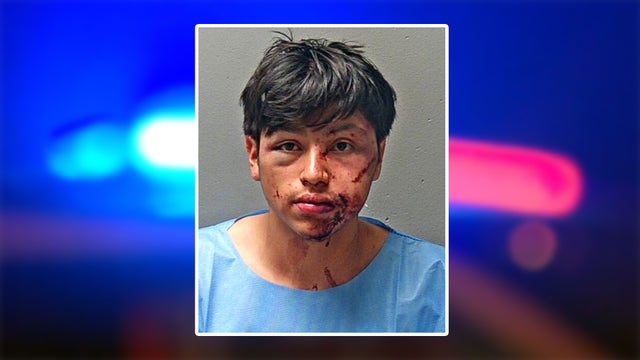 Suspect seen bloodied in mugshot after Fort Worth hit-and-run injures 2
