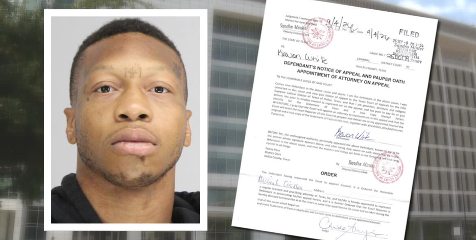 Kewon White files appeal in MO3 murder conviction