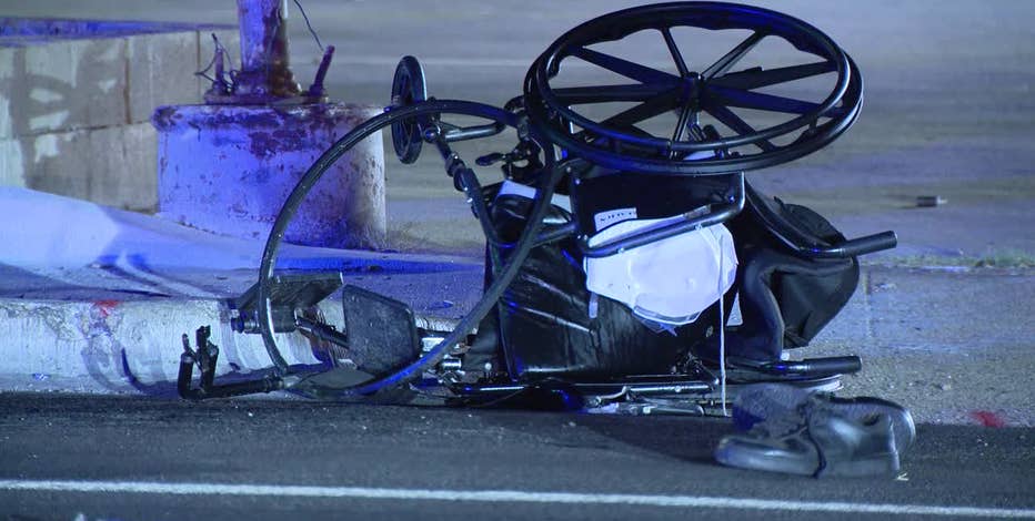 Woman in wheelchair struck and killed crossing Dallas street
