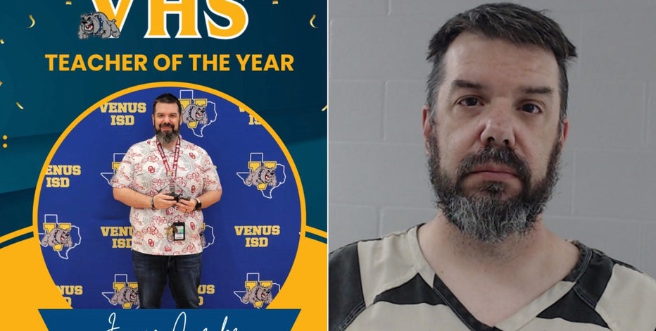 Venus High School ‘Teacher of the Year’ arrested for improper relationship with student