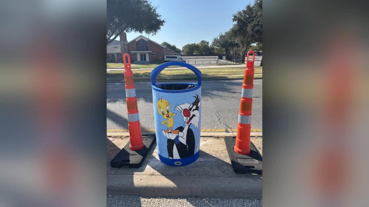 Dallas community calls on city to return colorful trash cans