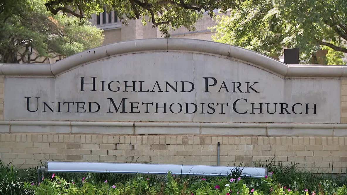 Highland Park United Methodist Church split brings legal battle, dueling services
