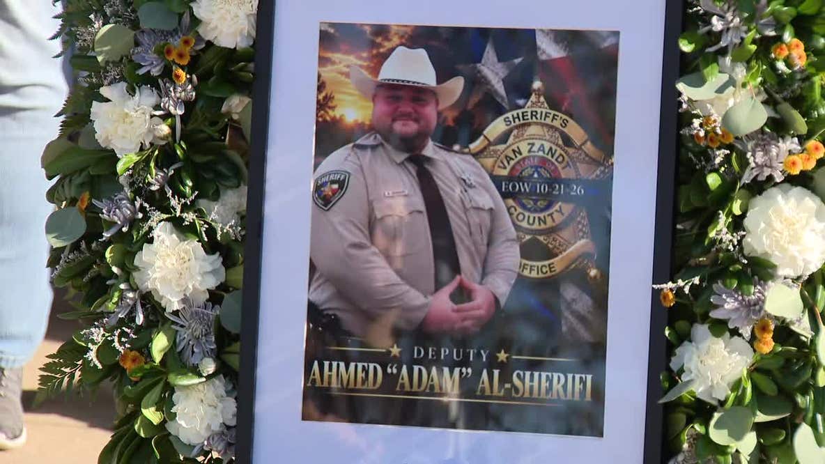 Funeral to be held for Van Zandt County deputy killed in the line of duty