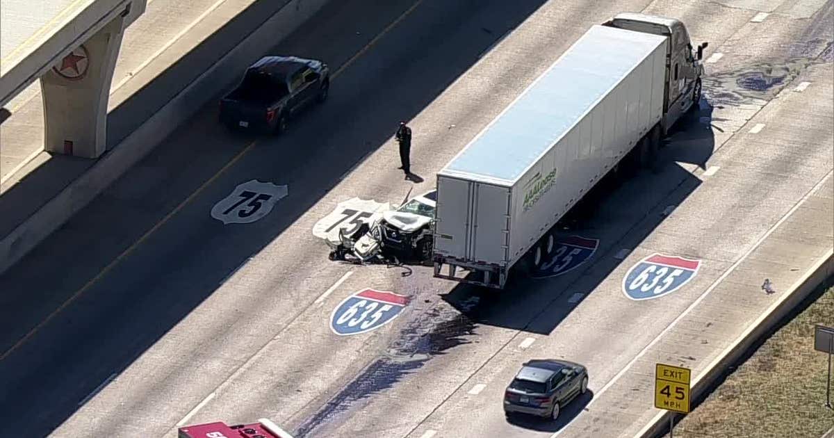 Cover art for 1 dead in Dallas truck crash