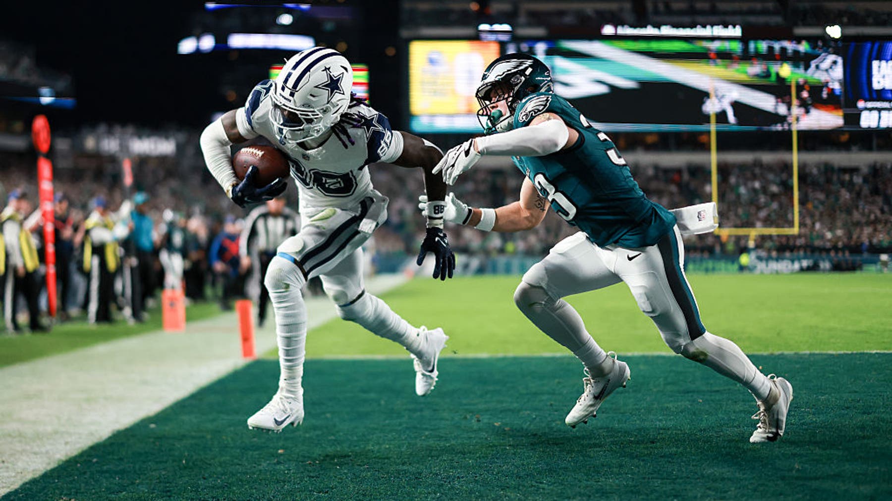 Dallas Cowboys pull away to beat Eagles 38-21 on Monday Night Football