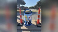 Dallas community calls on city to return colorful trash cans