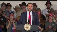 Vice President JD Vance speaks at rally in Weatherford prompting road closures