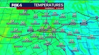 Dallas Weather: Warm and dry afternoons continue
