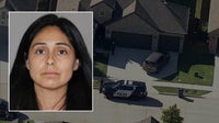 North Texas mom accused of stabbing husband and 2 young children