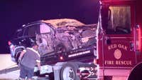 Child among five hospitalized after rollover crash on I-35E in Red Oak