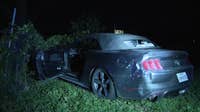 Driver arrested after 100 mph chase ends in East Dallas shed