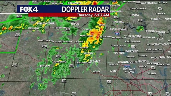 Dallas Weather: Severe storms move towards North Texas