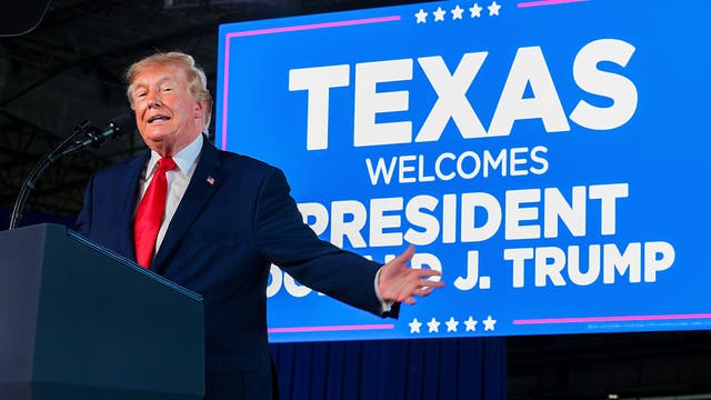 Trump returns to Texas in effort to boost Paxton's Senate campaign