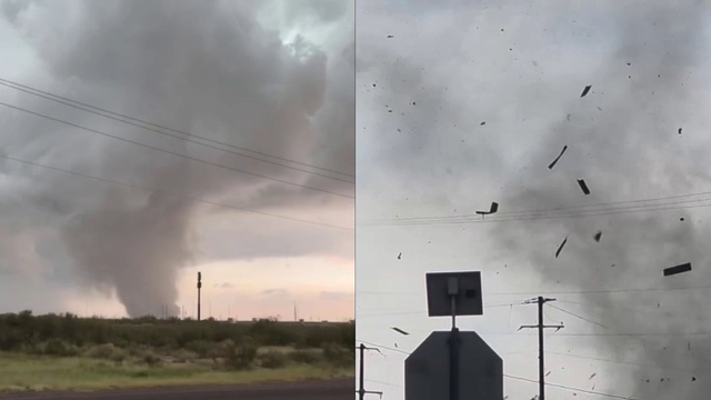 Cold front triggers widespread flooding, tornado across West Texas