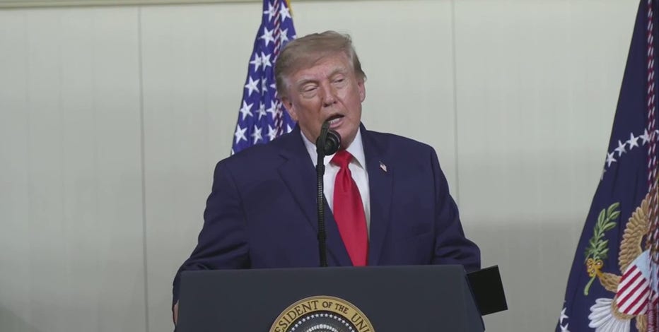 Trump touts economic growth, reinforces support for Paxton during Denton visit