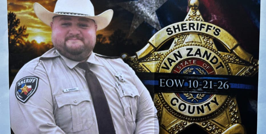 Van Zandt County deputy killed, Canton officer injured in shootout