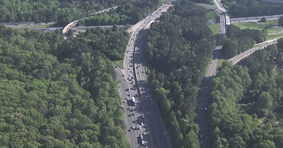 Vehicle crash closes all lanes along I-285NB in DeKalb County | FOX 5 ...