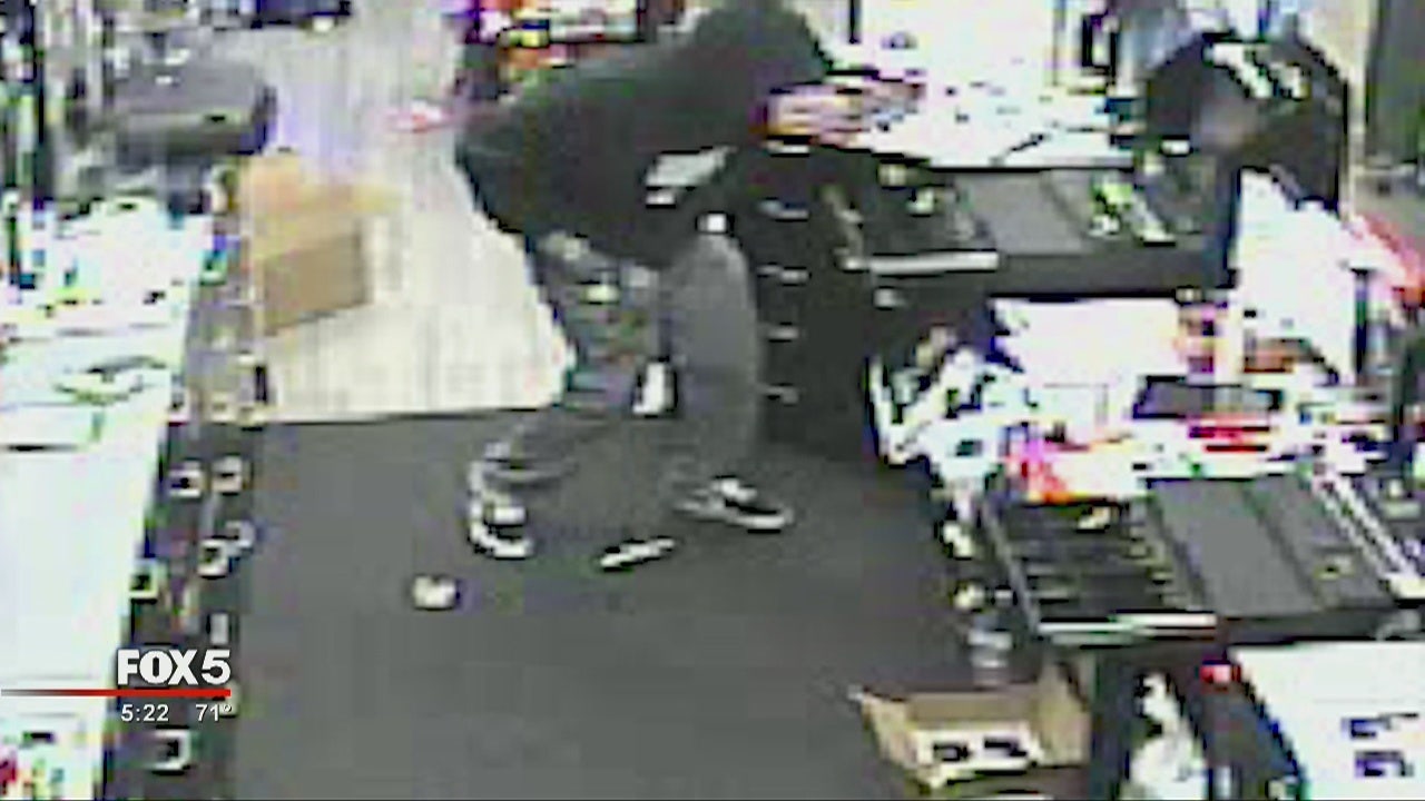 Police Search For Gunman In Gamestop Robbery