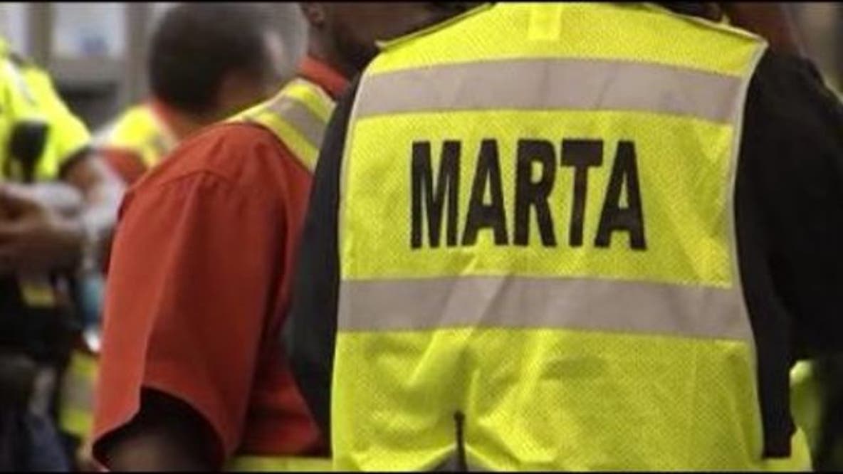 Person struck by MARTA at Civic Center Station