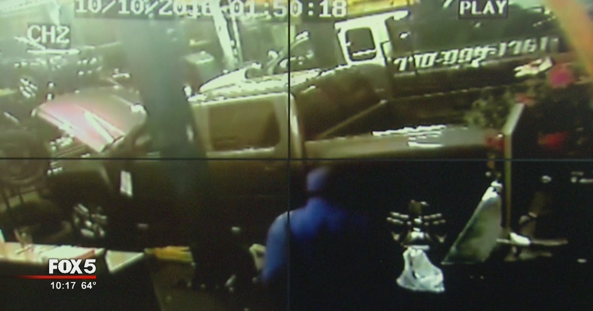 Thief caught on camera stealing company truck, other items | FOX 5 Atlanta