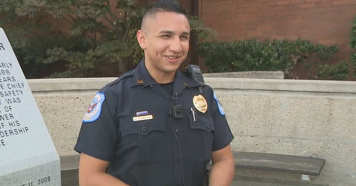 Cobb County Police officer honored as a hero | FOX 5 Atlanta