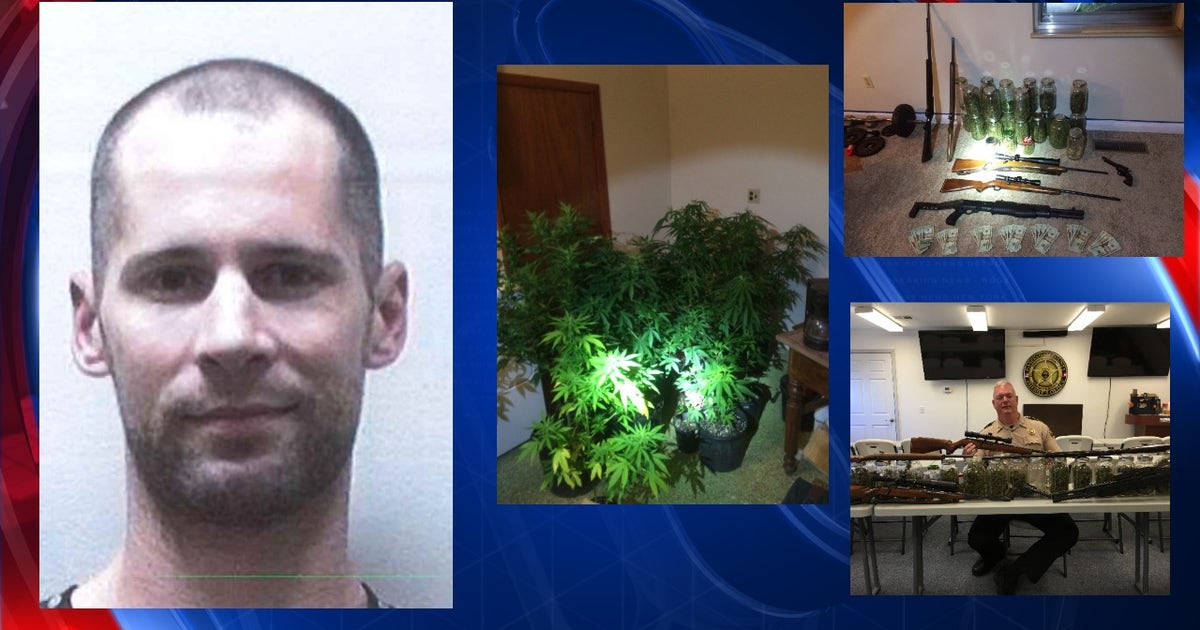 Police: Man arrested, marijuana plants and guns found | FOX 5 Atlanta