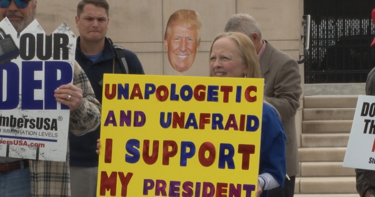 President Trump supporters hold rally at Liberty Plaza | FOX 5 Atlanta