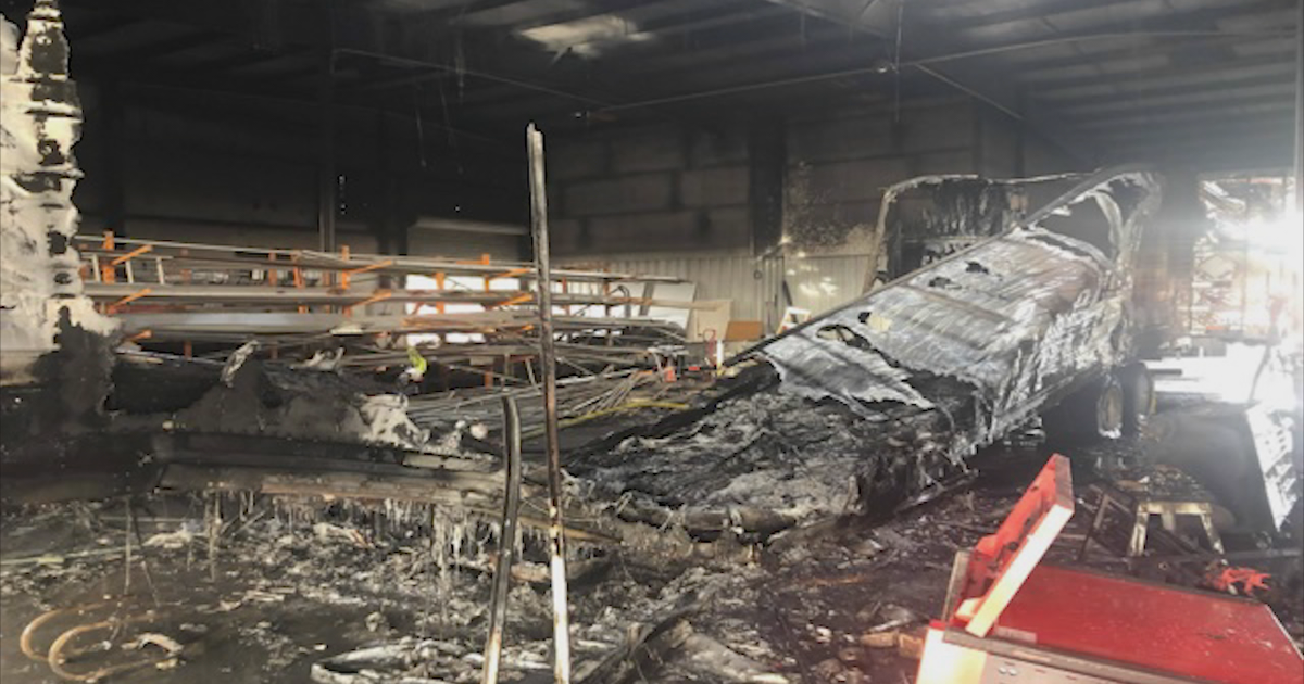 One person badly burned after tractor trailer catches fire | FOX 5 Atlanta