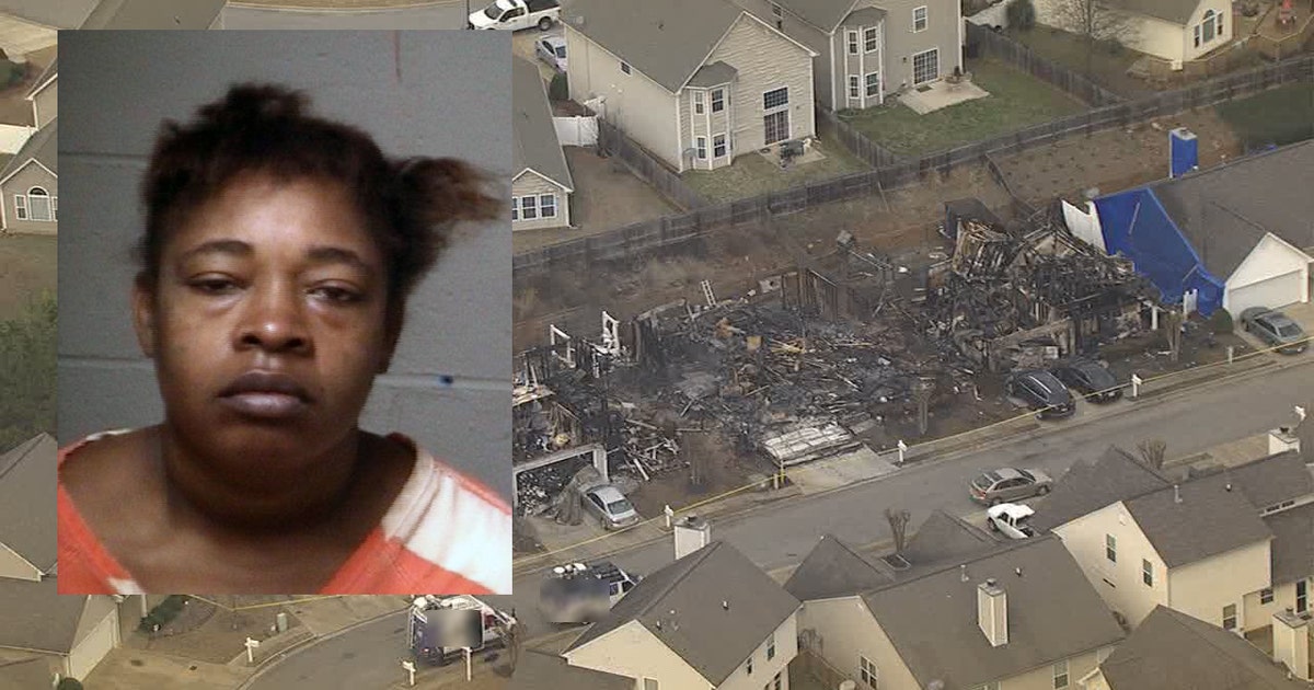 Police: Woman charged with arson after fire ravages Hiram neighborhood ...