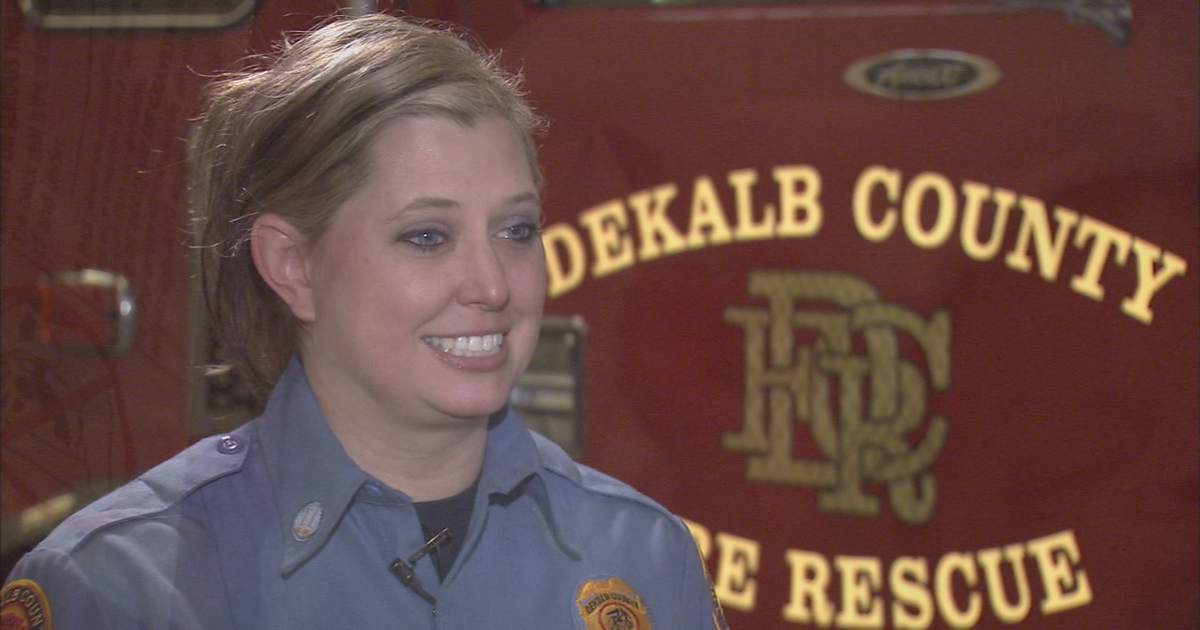 April Reed Firefighter Firefighter speaks about catching baby in blaze | FOX 5 Atlanta