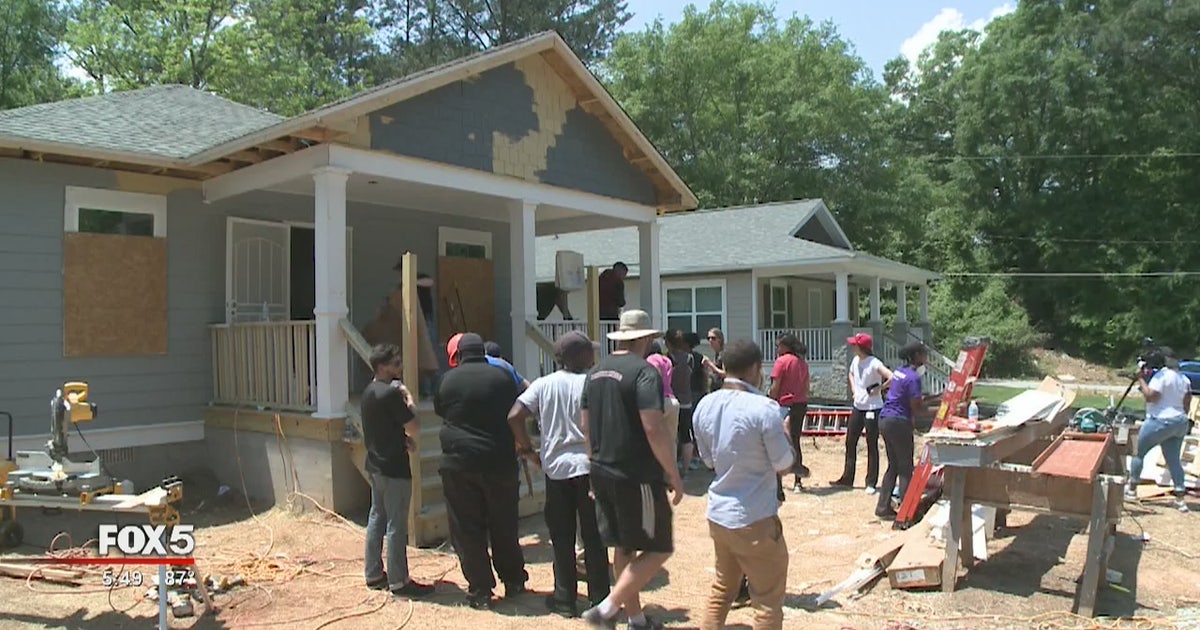 Falcons, Atlanta Police team up to build new home | FOX 5 Atlanta