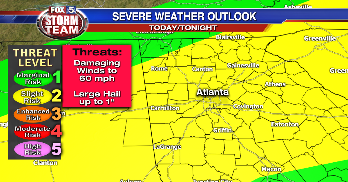 Severe storm threat increases for this weekend | FOX 5 Atlanta