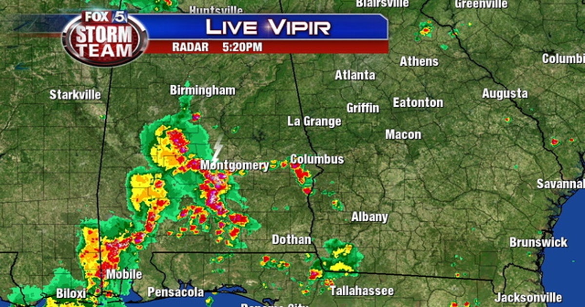 Powerful storms threaten parts of Deep South | FOX 5 Atlanta