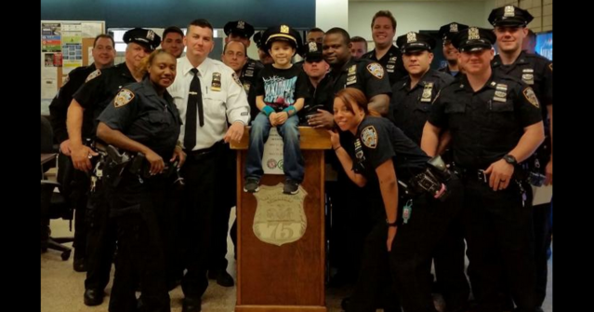 Boy on a Mission to Deliver Superhero Cards to Every NYPD Officer | FOX ...